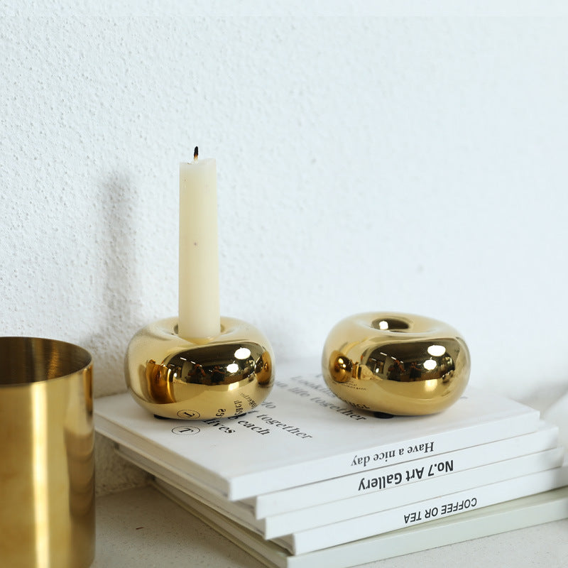 Luxe Ceramic Orbit Candle Holder - Miss One