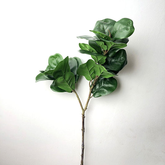 Artificial Elegant Fiddle Leaf Fig Stem - Miss One